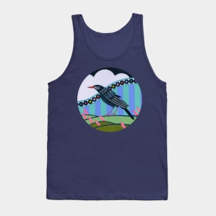 Record Collector Bird Tank Top